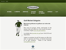 Tablet Screenshot of golfmichelgregoire.com